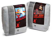 Retro Video Game Cartridge Pillow Set レトロゲームカセットクッションセット