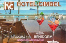 CALENDARIO DE BOLSILLO - COMERCIALES - HOTEL CIMBEL (BENIDORM) AÑO 2.012 (NUEVO) 0,30€.