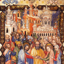 Livre d’Heures de Giangaleazzo Visconti, vers 1380, Giovanni de’Grassi (Florence, bibliothèque Nationale)