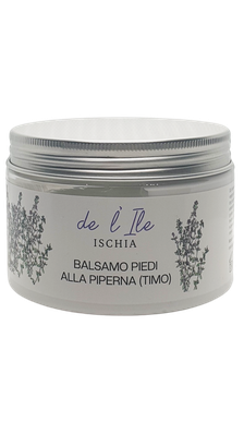 crema piedi naturale alla piperna timo de l'ile Ischia
