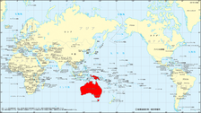フクロモモンガの分布地図