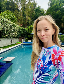 Private swim lessons Beverly Hills — Nadine Brandl Olympic swimmer and swim instructor
