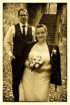 Das sind mein Mann und ich am 27.6.2013