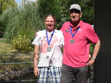 Heiner Bertram und Julia Jürgensen (2. Platz)