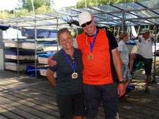 1. Platz Bernd Sievers und Bianca Dyckhoff