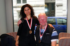 Bernd Sievers und Roya Ibrahimi (1. Platz)