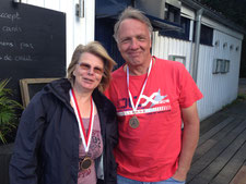 Rainer Hatje und Carina Meetz (3. Platz)