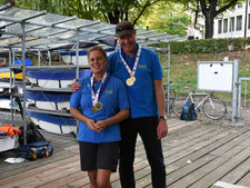 1. Platz Bernd Sievers und Bianca Dyckhoff