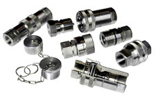 Kompaut, innesti rapidi in acciaio inox AISI 316 anche a doppia tenuta.