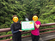 屋久島の大自然にパワーを沢山もらいました♡藤江さんの笑顔にも癒されます！
