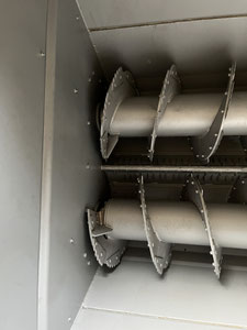 Futtermischer zwei horizontale Schnecken mit scharfen Messern Hirl