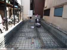台東区 木造3階建て耐火建築物 基礎工事画像5