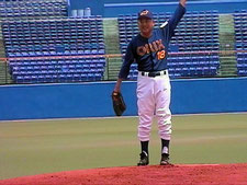 Orix先発は会長の宮内さん