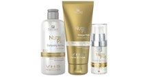 NUTRI PRO est la gamme de Fauvert destinée au soin des cheveux secs, sensibilisés qui nécessitent nutrition essentielle et protection pour une fibre capillaire douce et brillante