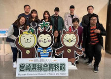 教育学部と連携した学外学習：宮崎総合博物館、宮崎県立美術館の見学 （「上級日本語Ⅱ-B」 担当：小柴裕子）