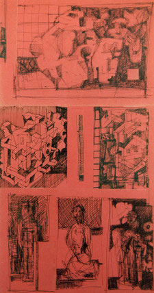 André Bauersfeld Zeichnung Kunst