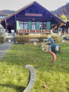 KlangFarbWerk, die Verkaufsaufstellung für Kunsthandwerk in Thun