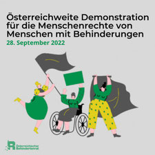 Aufruf zur Demo am 28. September 2022