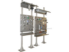 LPG Gas liquefied gas sampling stations on standpipe, hydrocarbon gas sampler closed loop, no emission, cylinder sampler