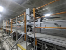 落下防止安全手摺の新設：工事中写真