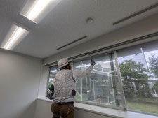 室内塗装リフォーム：工事中写真