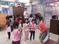 陽明学童トップ上級生とけん玉
