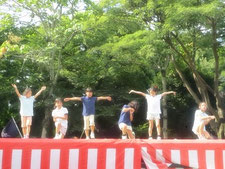 陽明学童トップ夏祭りステージ