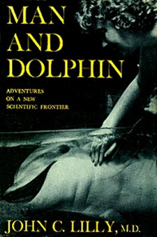 Man and dolphin by John C. Lilly