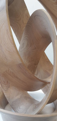 Wood as sculptural building element, image by Heidi Mergl Architect, Sculpture by OBJECT STUDIO