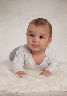 Babyfotografie von 3- bis 14 Mt.
