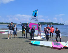 speedwall 神奈川 横浜 海の公園 ウインドサーフィン SUP スクール 体験 スピードウォール