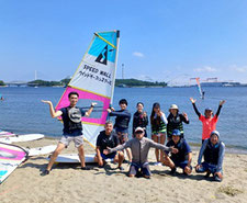 speedwall 神奈川 横浜 海の公園 ウインドサーフィン SUP スクール 体験 スピードウォール
