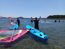speedwall 神奈川 横浜 海の公園 ウインドサーフィン SUP スクール 体験 スピードウォール