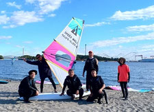 speedwall 神奈川　横浜　海の公園　ウインドサーフィン　SUP　スクール　体験　スピードウォール