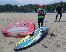 speedwall 神奈川　横浜　海の公園　ウインドサーフィン　SUP　スクール　体験　スピードウォール