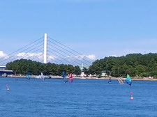 speedwall 神奈川　横浜　海の公園　ウインドサーフィン　SUP　スクール　体験　スピードウォール