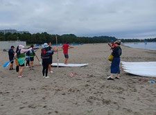 ウインドサーフィン　スクール　ＳＵＰ　海の公園　神奈川　横浜　スピードウォール　初心者　体験