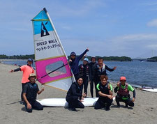 ウインドサーフィン　スクール　ＳＵＰ　海の公園　神奈川　横浜　スピードウォール　初心者　体験