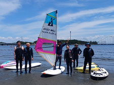 ウインドサーフィン　スクール　ＳＵＰ　海の公園　神奈川　横浜　スピードウォール　初心者　体験
