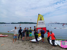 神奈川　横浜　海の公園　八景島　ウインドサーフイン　スタンドアップパドル　wind　SUP　サップ　初心者　体験　スクール　speedwall　スピードウォール　ショップ