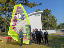 speedwall 神奈川　横浜　海の公園　ウインドサーフィン　SUP　スクール　体験　スピードウォール
