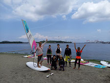 神奈川　横浜　海の公園　八景島　ウインドサーフイン　スタンドアップパドル　wind　SUP　サップ　初心者　体験　スクール　speedwall　スピードウォール　ショップ