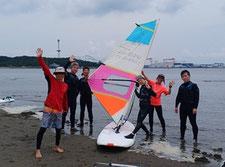 speedwall 神奈川　横浜　海の公園　ウインドサーフィン　SUP　スクール　体験　スピードウォール