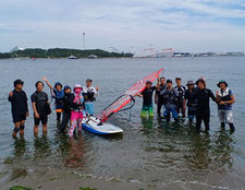 speedwall 神奈川 横浜 海の公園 ウインドサーフィン SUP スクール 体験 スピードウォール