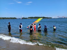 speedwall 神奈川 横浜 海の公園 ウインドサーフィン SUP スクール 体験 スピードウォール