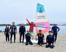 ウインドサーフィン　スクール　ＳＵＰ　海の公園　神奈川　横浜　スピードウォール　初心者　体験