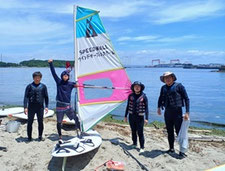 ウインドサーフィン　スクール　ＳＵＰ　海の公園　神奈川　横浜　スピードウォール　初心者　体験