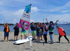 speedwall 神奈川 横浜 海の公園 ウインドサーフィン SUP スクール 体験 スピードウォール