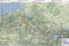 1. Etappe  Aucun - Montory (128 km, 2340 Hm)