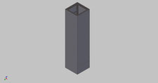 Kabelschacht / Kabelrangiergestell 2.500x600x600 mm³